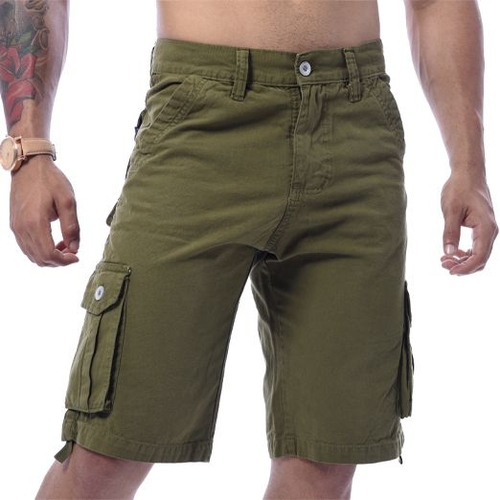 abercrombie linen blend pull on shorts