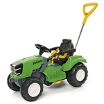 Carrinho De Passeio Ou Pedal Politractor Verde - Poliplac