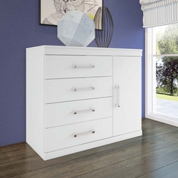 Comoda Sapateira Havana Plus 1 Porta 4 Gavetas Flex Color Santos Andirá Menor preço em Comoda Sapateira Havana Plus 1 Porta 4 Gavetas Flex Color Santos Andirá
