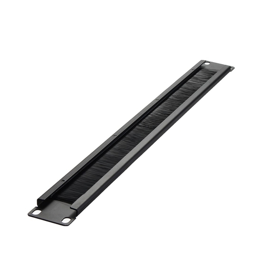 Cable Management 19/" Universal Panel 1U With Rear Vent