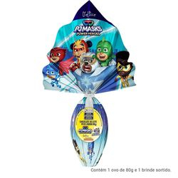 Ovo PJ Masks Chocolate ao Leite 80g - D’elicce Menor preço em Ovo PJ Masks Chocolate ao Leite 80g - D’elicce