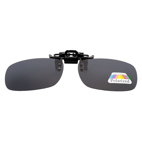 Polarized Flip Up Clip On Sunglasses Pilot Night Vision Car Driving Sun Glasses