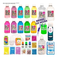 Kit Para Fazer Slime com Novidades Menor preço em Kit Para Fazer Slime com Novidades