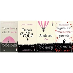Kit 4 Livros Jojo Moyes Como Eu Era Depois Voce Ainda Sou A GAROTA QUE VOCE DEIXOU PARA TRAS Menor preço em Kit 4 Livros Jojo Moyes Como Eu Era Depois Voce Ainda Sou A GAROTA QUE VOCE DEIXOU PARA TRAS