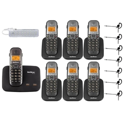 Kit Telefone sem fio TS 5150 Bina 6 Ramal Headset Intelbras é boa?