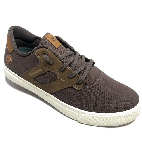 tênis couro timberland eurosplit cinza