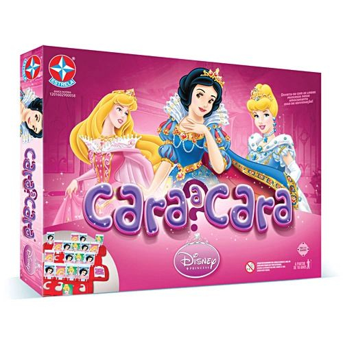 Jogo Cara a Cara Princesas Disney - Estrela