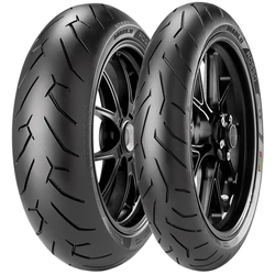 2 Pneu Moto Pirelli 140/70r17 66h 110/70r17 54h Diablo Rosso 2 é boa?