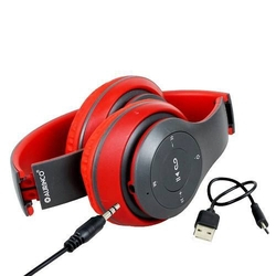 Headphone Bluetooth Fone de Ouvido Bluetooth Headset Wireless Fone De Ouvido Sem Fio Vermelho e Cinza Fone Ouvido Headset Bluetooth Wireless Dobrável Headphone - Classe JL é boa?