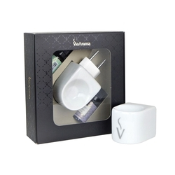 Menor preço em Via Aroma Kit Presente Aromatizador Com Essencias Bamboo E Lavanda 10ml