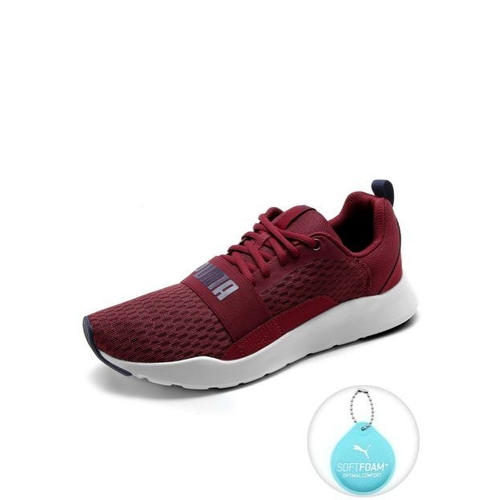 puma soft foam vermelho