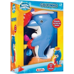 Brinquedo De Banho Golfinho Banho Divertido Rosita 9853 Menor preço em Brinquedo De Banho Golfinho Banho Divertido Rosita 9853