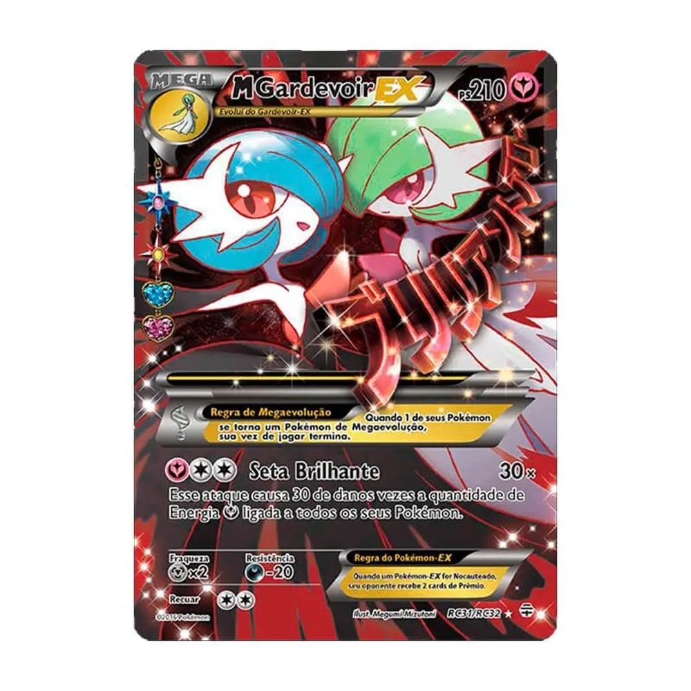 Pokémon TCG: Mega Gardevoir EX (RC31/RC32) - Gerações em Promoção