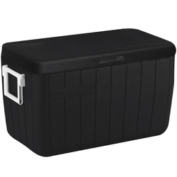 Caixa Térmica 45,4 Litros Coleman All Black Preto com Alças Menor preço em Caixa Térmica 45,4 Litros Coleman All Black Preto com Alças