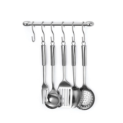 Suporte Para Talheres Utensílios Cromado 1 Barra 6 Ganchos é boa?
