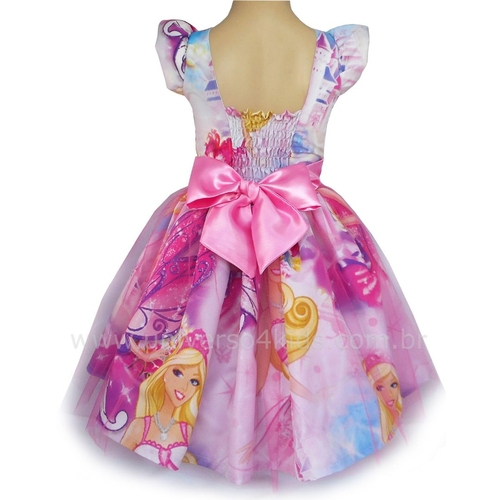 vestido barbie princesa