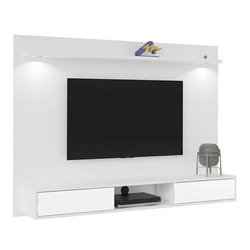 Painel Platinum Branco Para Tv Até 47 Polegadas 2 Portas Com Espelho E Luzes Led -artely é boa?