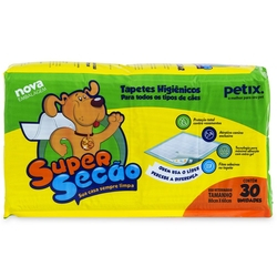 Tapete Higiênico Super Secão - 30 Unidades Menor preço em Tapete Higiênico Super Secão - 30 Unidades