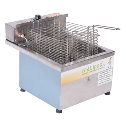 Fritadeira Elétrica Turbo Super Potente 1 Cuba 7 Litros 5000W Potência Industrial - Ital Inox Menor preço em Fritadeira Elétrica Turbo Super Potente 1 Cuba 7 Litros 5000W Potência Industrial - Ital Inox