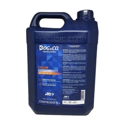 Dog & Co Profissional 5 L Shampoo Color Menor preço em Dog & Co Profissional 5 L Shampoo Color