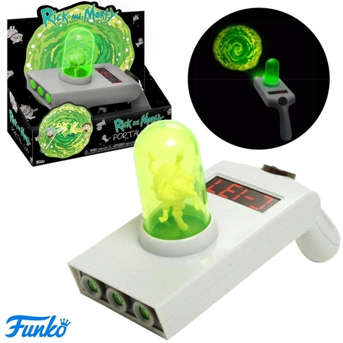 portal gun rick and morty funko