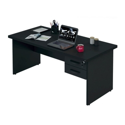 Mesa 2.00x60 Para Escritório Escrivaninha Com Tampo 30mm Engrossado Com Gaveteiro - PRETO-PRETO - KASMOBILE Menor preço em Mesa 2.00x60 Para Escritório Escrivaninha Com Tampo 30mm Engrossado Com Gaveteiro - PRETO-PRETO - KASMOBILE