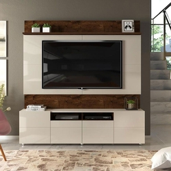 Estante Home Quadrus Para Tv De Até 70 Polegadas Dj Móveis 18194.134 Menor preço em Estante Home Quadrus Para Tv De Até 70 Polegadas Dj Móveis 18194.134