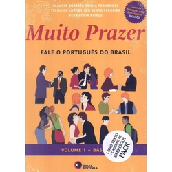 Muito Prazer Volume 1 Pack (livro Do Aluno + Caderno De Exercicios + Cd Audio) Menor preço em Muito Prazer Volume 1 Pack (livro Do Aluno + Caderno De Exercicios + Cd Audio)