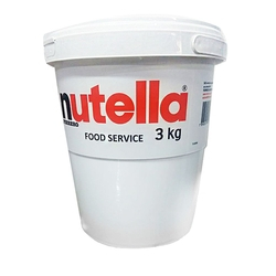 Nutella Balde 3Kg Menor preço em Nutella Balde 3Kg