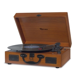 Vitrola Raveo Sonetto Wood C/ Toca Disco, Bluetooth, Usb Rec Selo Anatel Menor preço em Vitrola Raveo Sonetto Wood C/ Toca Disco, Bluetooth, Usb Rec Selo Anatel