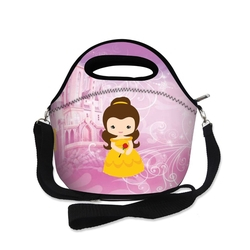 Mini Lancheira Térmica em Neoprene  - ISOPRENE - Princesa Bela é boa?