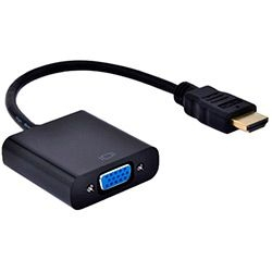 Cabo Adaptador Conversor Hdmi Para Vga Menor preço em Cabo Adaptador Conversor Hdmi Para Vga