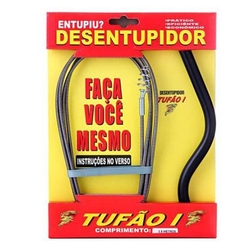 Desentupidor Arame De Aço Tufão I 5mt - Tufão Menor preço em Desentupidor Arame De Aço Tufão I 5mt - Tufão