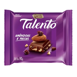 Chocolate Talento ao Leite com Amêndoas e Passas Garoto - 90g é boa?