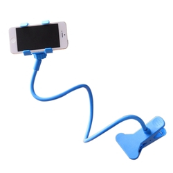 Suporte Universal Celular Articulado Pescoço Ganso - AZUL Menor preço em Suporte Universal Celular Articulado Pescoço Ganso - AZUL