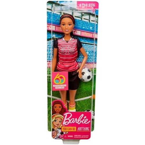 Boneca Barbie Jogadora De Futebol Morena GFX23 GFX26 Mattel em Promocao na Americanas