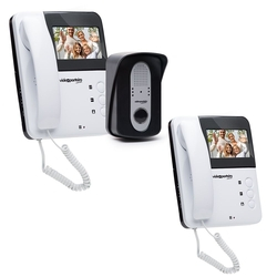 Kit Video Porteiro Vp3 + Monitor Extensão Vp3e Menor preço em Kit Video Porteiro Vp3 + Monitor Extensão Vp3e