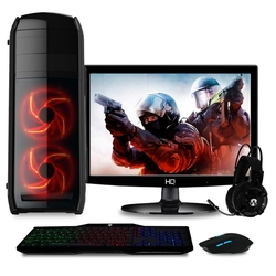 Computador Gamer Completo com Monitor LED Intel Core i3 8GB HD 1TB (Nvidia Geforce GT) Kit gamer com mousepad EasyPC Light Menor preço em Computador Gamer Completo com Monitor LED Intel Core i3 8GB HD 1TB (Nvidia Geforce GT) Kit gamer com mousepad EasyPC Light