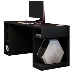 Mesa Para Computador Notebook PC Gamer Destiny Preto - Lyam Decor Menor preço em Mesa Para Computador Notebook PC Gamer Destiny Preto - Lyam Decor