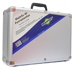 Maleta de Alumínio Tamanho Grande 45x33x15cm BRASFORT Menor preço em Maleta de Alumínio Tamanho Grande 45x33x15cm BRASFORT