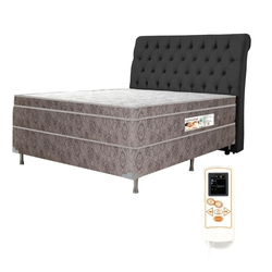 Colchão Magnético Infra Vermelho Massageador c/ Energia Quântica Casal Cinza - at.home Menor preço em Colchão Magnético Infra Vermelho Massageador c/ Energia Quântica Casal Cinza - at.home