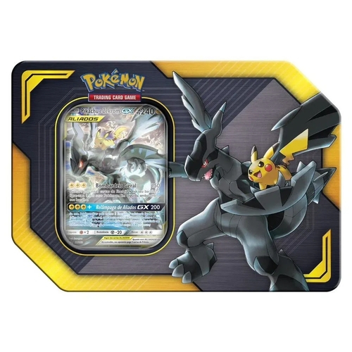 Box Pokemon Coleção Aliados Reshiram E Charizard Gx