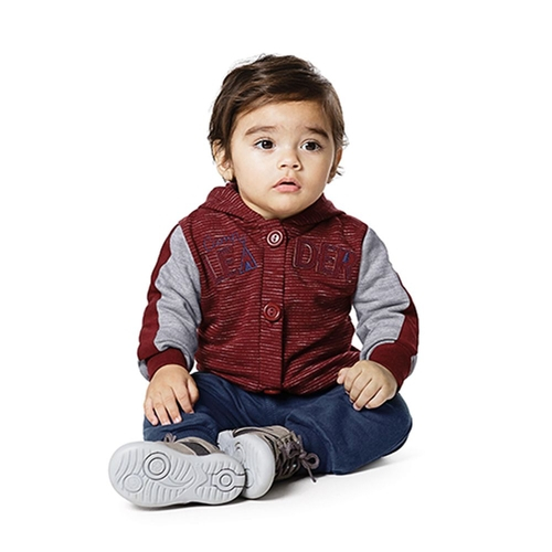 burgundy moletom com capuz for boys