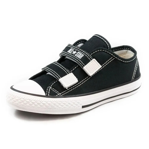 all star branco de velcro