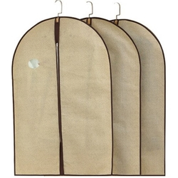 Kit 3 Capa Protetora Tnt Roupa Terno Vestido Zíper Closet 60cm x 100cm Bege é boa?