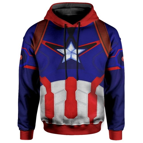 boys captain america moletom com capuz