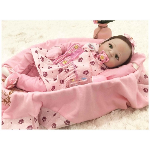 Bebê Reborn Com Cabelo de Princesa Baby Alive Corpo Silicone em Promoção na  Americanas