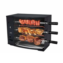 Assador Elétrico Rotativo com 3 Espetos Vitta Smart-03 220V - Arke Menor preço em Assador Elétrico Rotativo com 3 Espetos Vitta Smart-03 220V - Arke