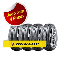Kit 4 Pneus 195/55R15 Dunlop SPLM704 85V Menor preço em Kit 4 Pneus 195/55R15 Dunlop SPLM704 85V