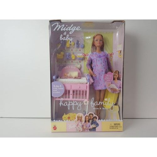 Barbie Midge grávida com bebê